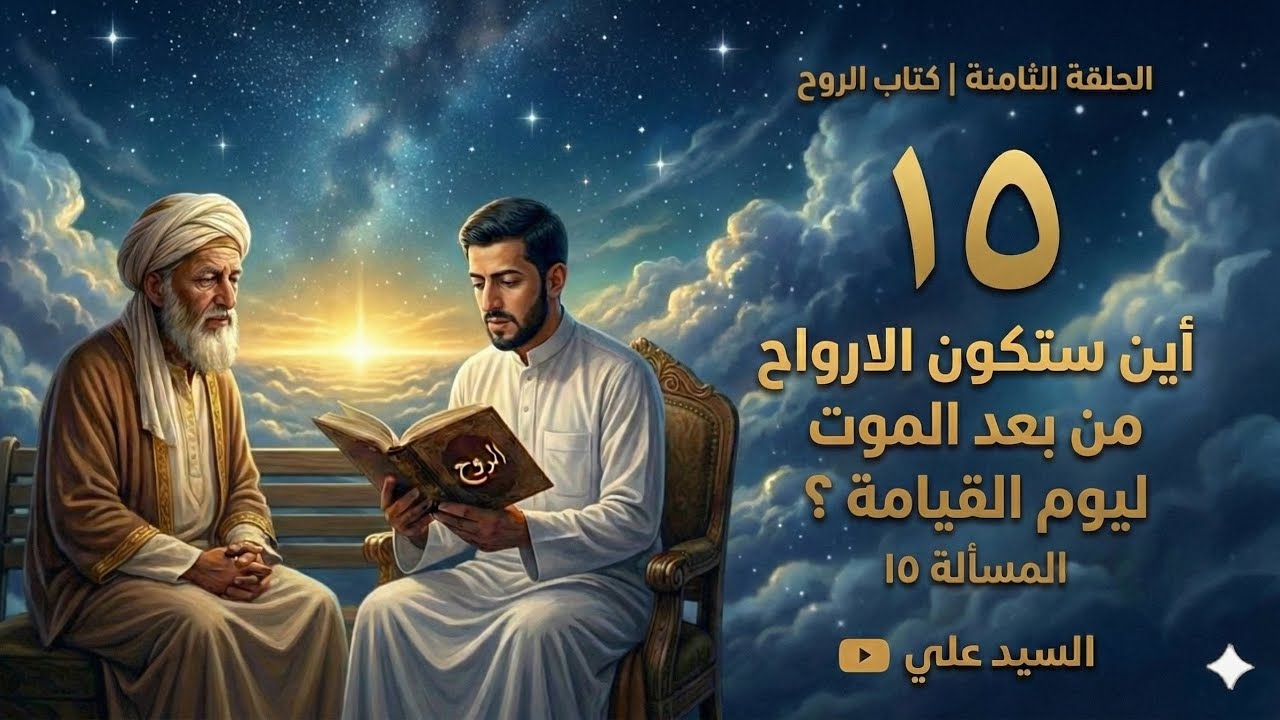 كتاب | الروح | ابن قيم الجوزية | أين ستكون الارواح من بعد الموت حتي يوم القيامة ؟