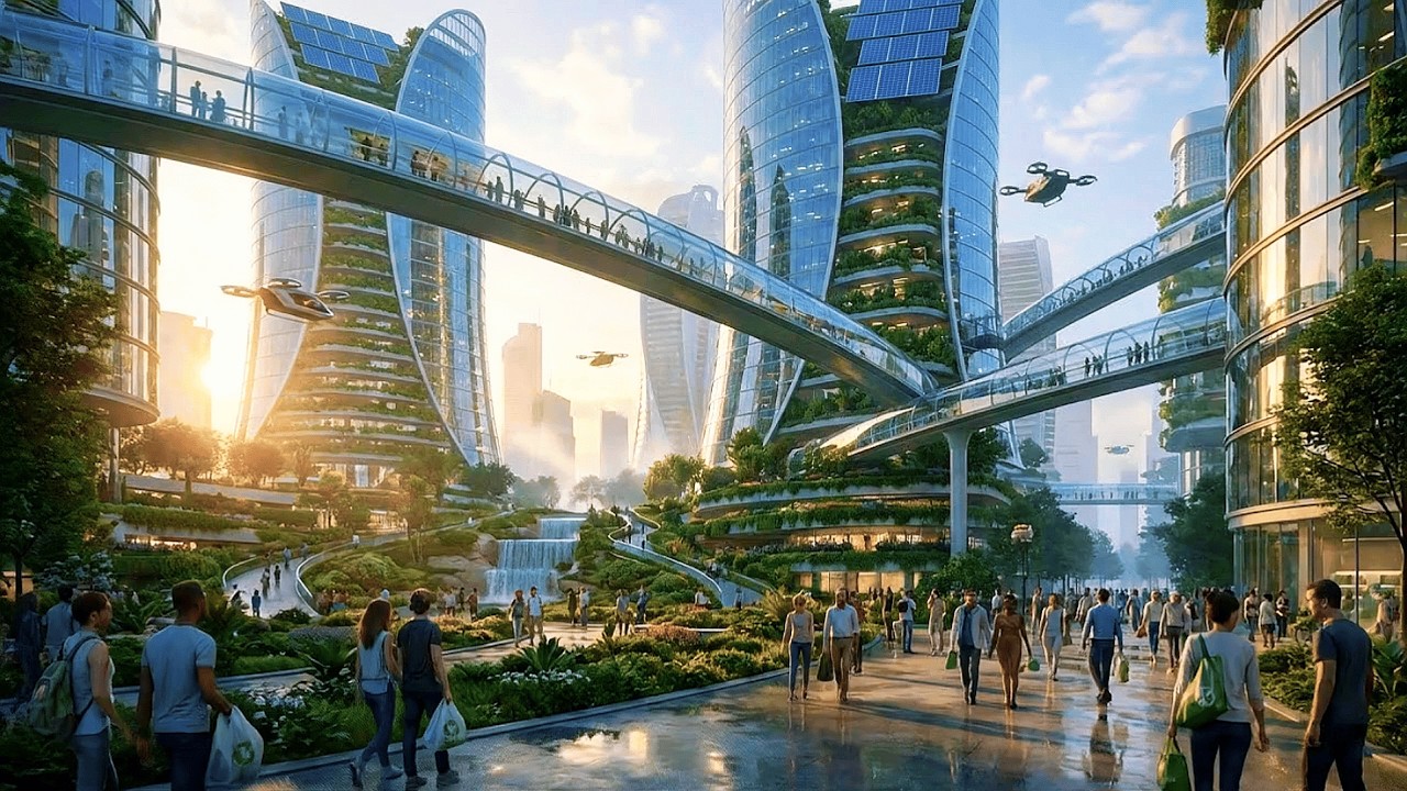 The Future of Cities is Here! Inside the World’s Most Advanced Eco-Utopian Megacity (8K Cinematic)