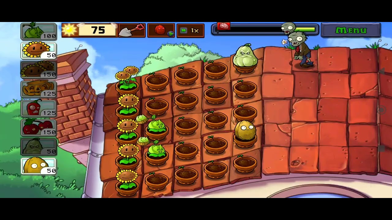 Pvz last game play 1/10