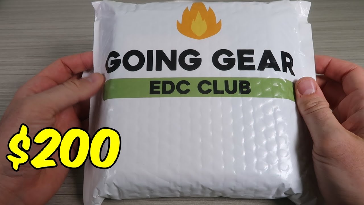 $200 Every Day Carry Gear Mystery Box - Going Gear EDC Club