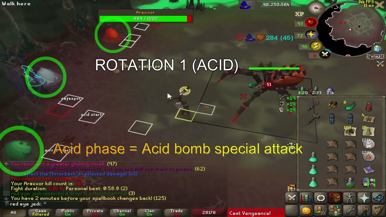 Araxxor guide osrs - easy rotations