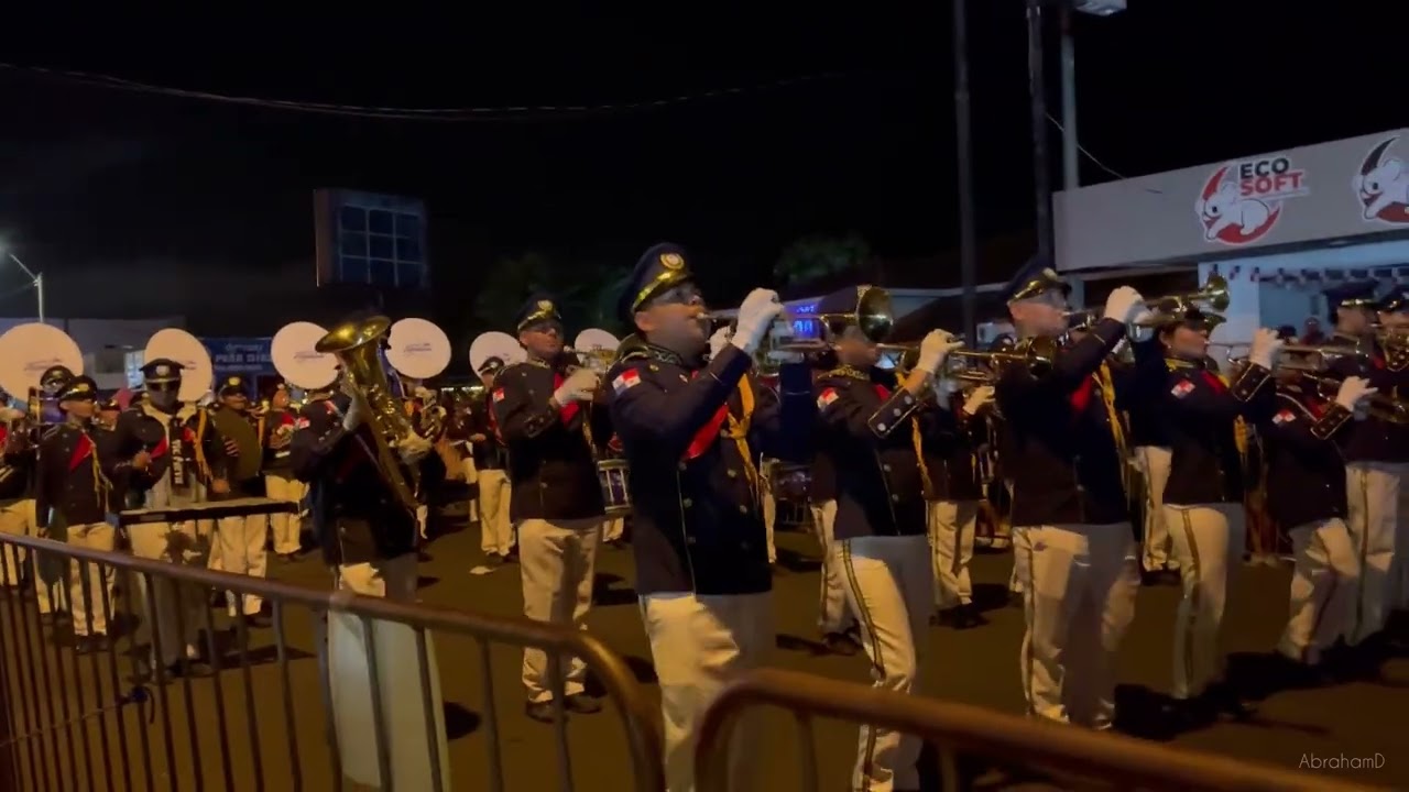 BAHERLO José Daniel Crespo de Chitré - Desfile 9 de noviembre en la Ciudad de Santiago de Veraguas 