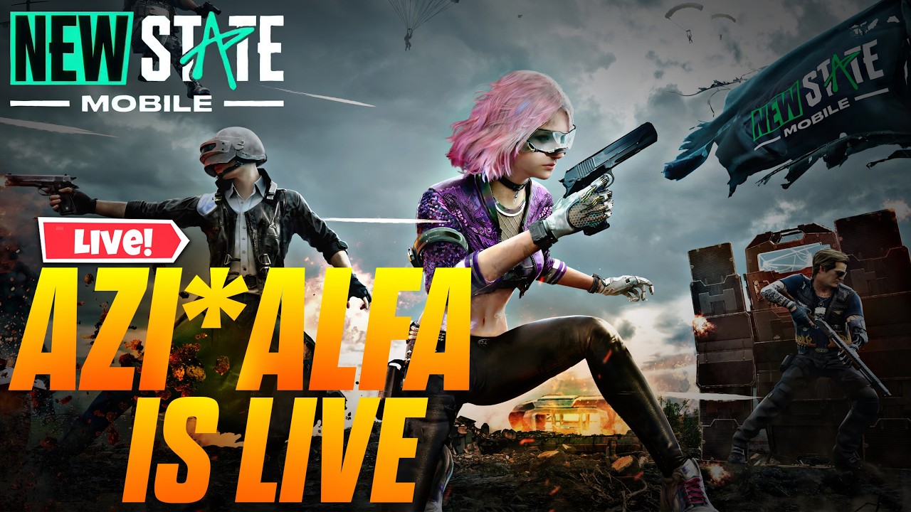 🔴 Azi Alfa Is Live Stream New State Mobile