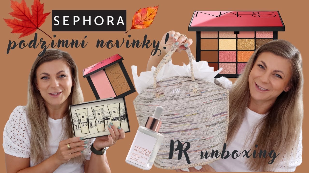 PR balíčkyyyyy 🛒 || Sephora PODZIMNÍ kosmetické novinky🍁 Douglas, Olaplex, Kylie
