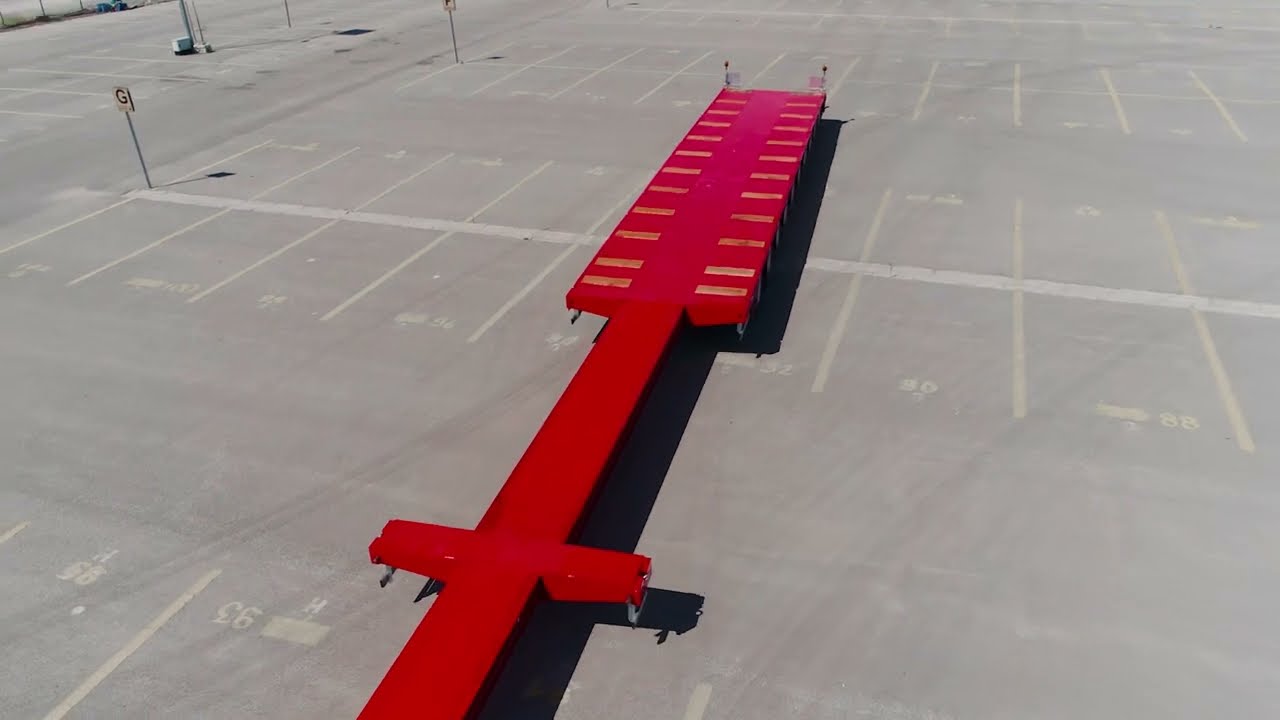 10 axle Lowbed by Donat. (with extension)