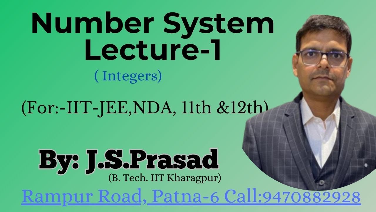 Basic Maths | Number system | Integers |