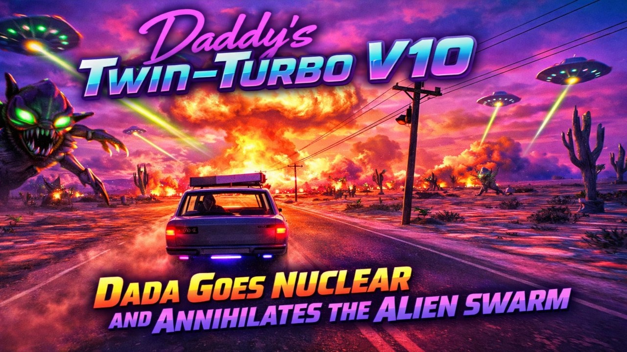 Daddy in a Twin‑Turbo V10 Dada DESTROYS His Record and Obliterates the Aliens