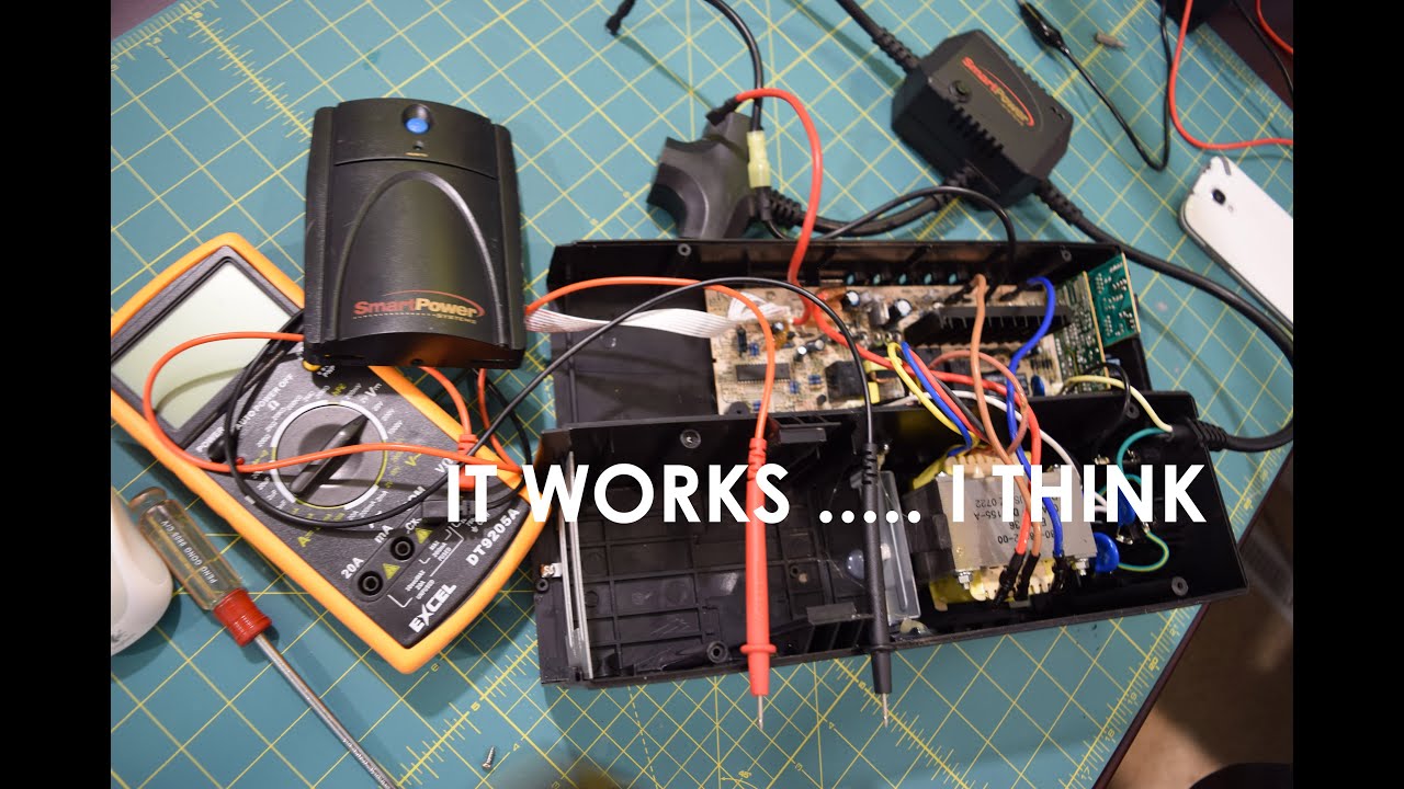 Garage Sale Finds: $2 Smart Power 240W UPS Teardown and Diagnostics