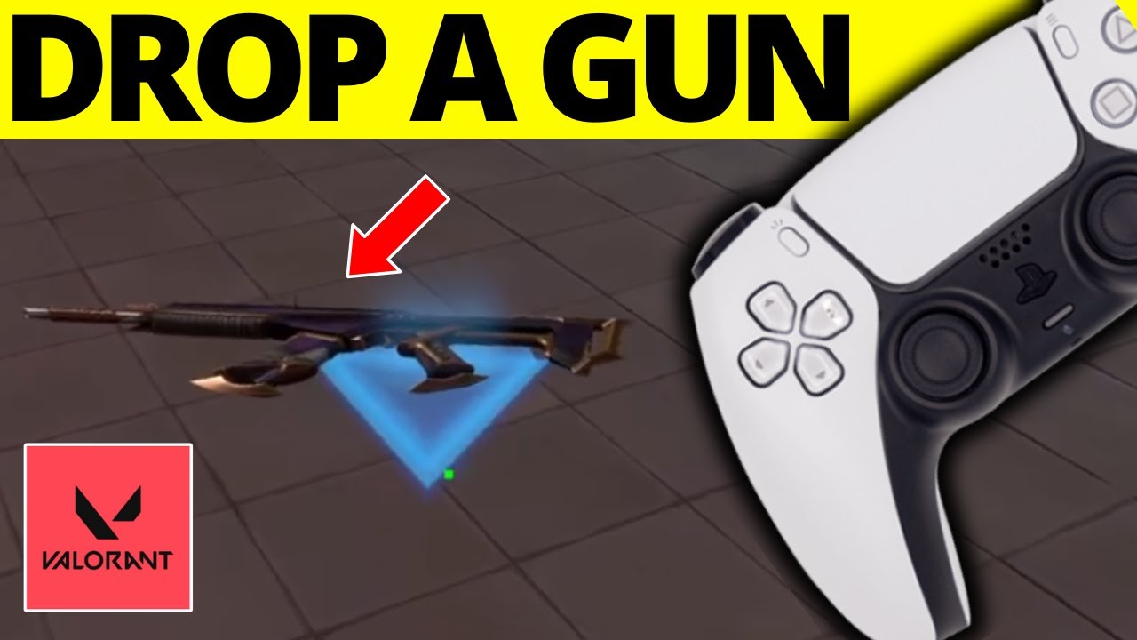 Valorant PS5 / XBOX: How To Drop a Gun