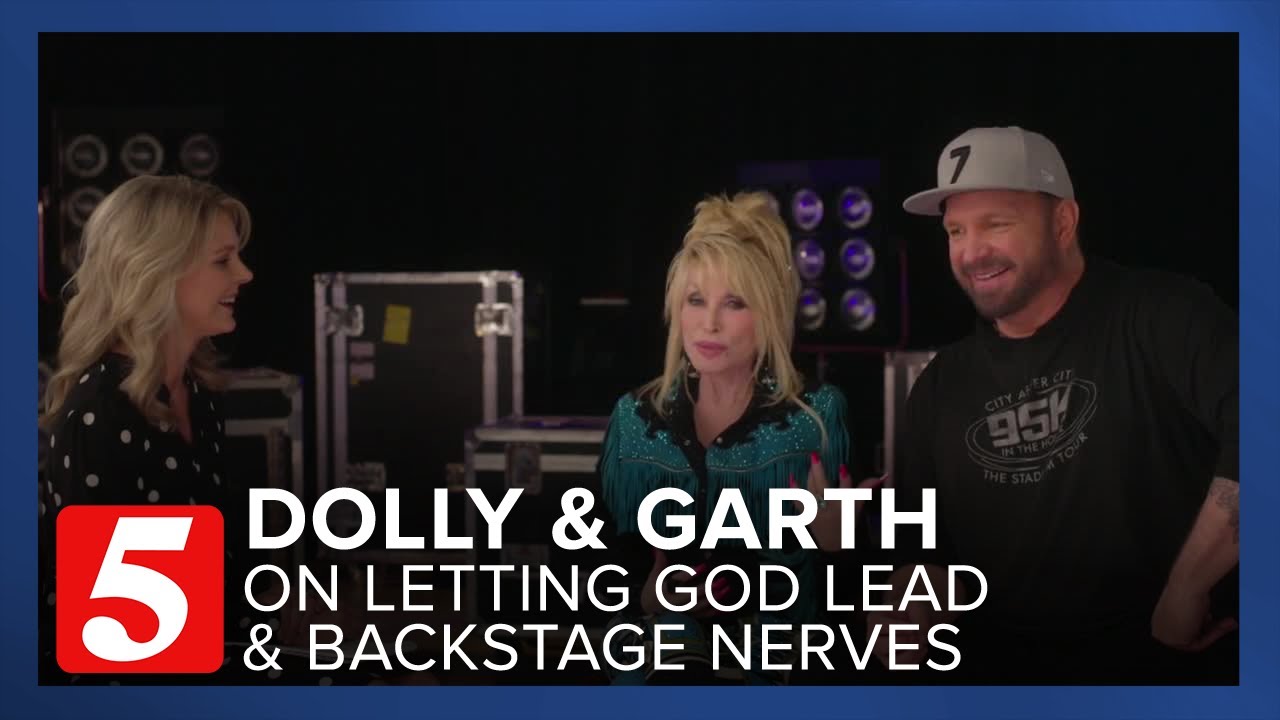 Dolly & Garth talk co hosting ACM Awards, backstage nerves, and letting God lead in interview