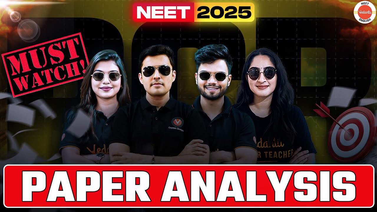 📄 NEET 2025 Paper Analysis | Section-Wise Breakdown & Expected Cutoff‼️