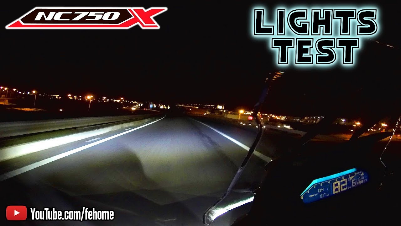 🏍️ Honda NC750X Light test