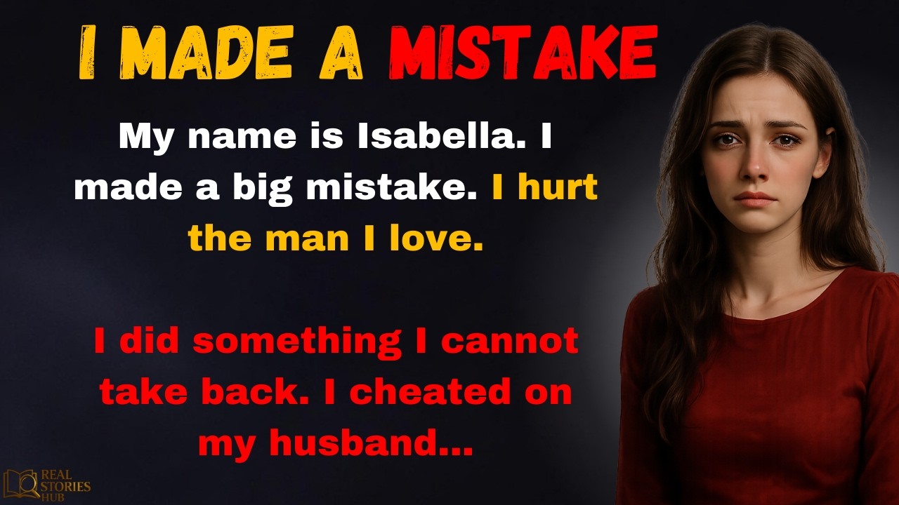 I Regretted Cheating on My Husband 😢 | Easy English Story for Listening (A1–A2)