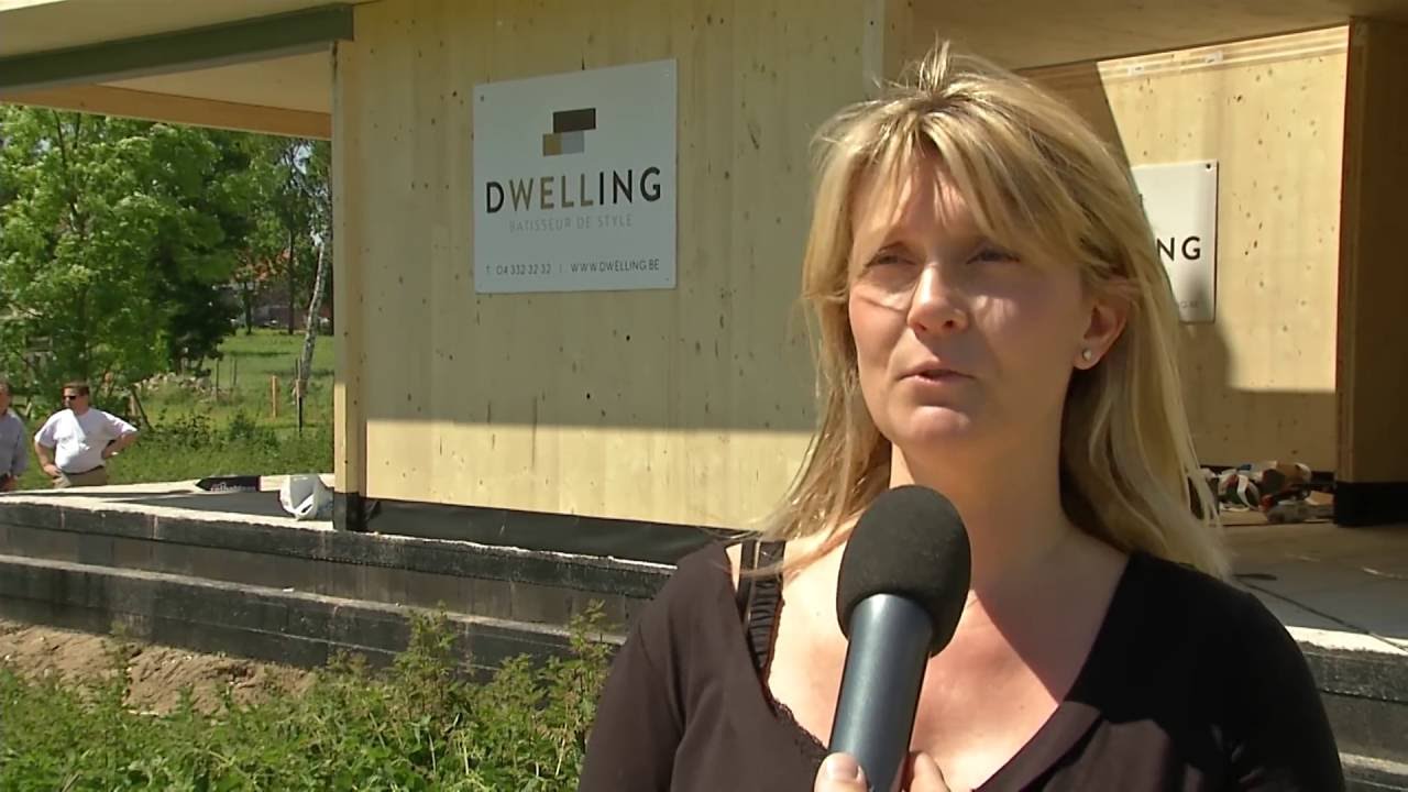 Construction contemporaine à Binche (Près de Charleroi) - Dwelling : Bâtisseur de Style‎