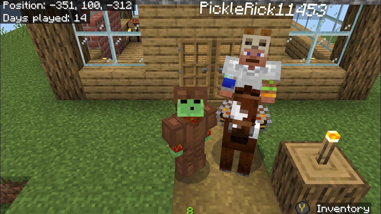 Minecraft (Half the video and audio got deleted)