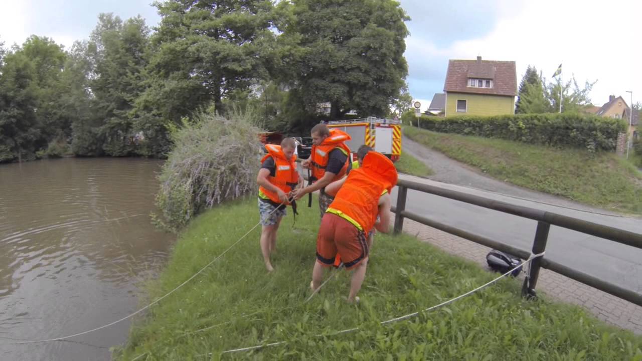 Feuerwehr B&uuml;ndheim - Schlewecke bei der Cold Water Challenge 2014 Ohne Musik