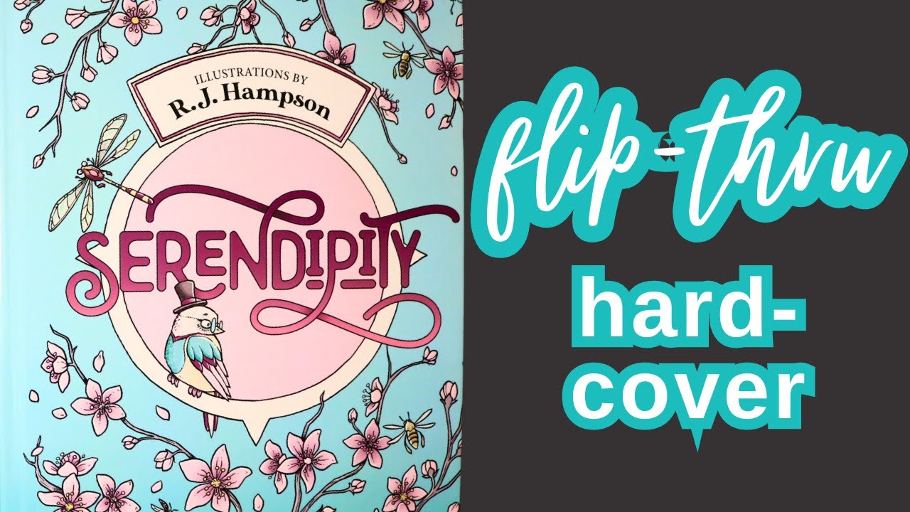 Serendipity Coloring Book (Hardcover) Flip-Through | R.J. Hampson
