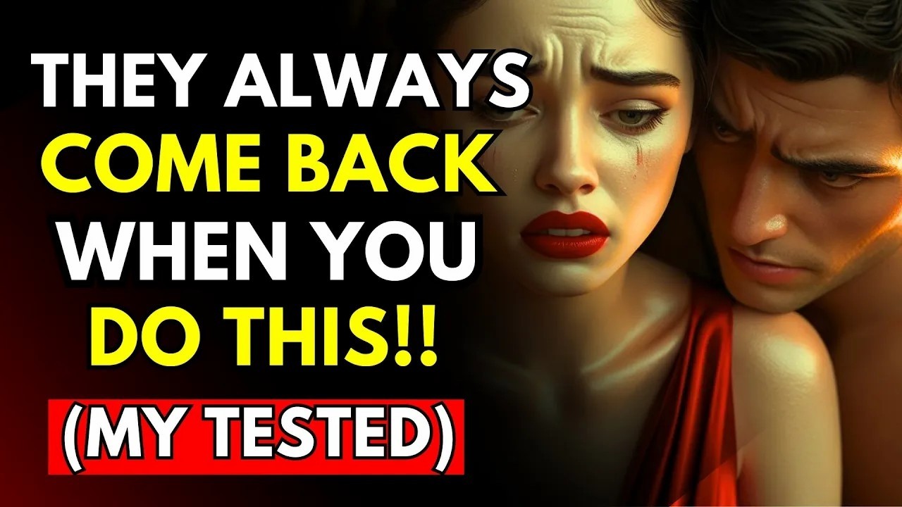 My Tested Advise! They Will Come Back Crawling to You   Dark Stoic Psychology