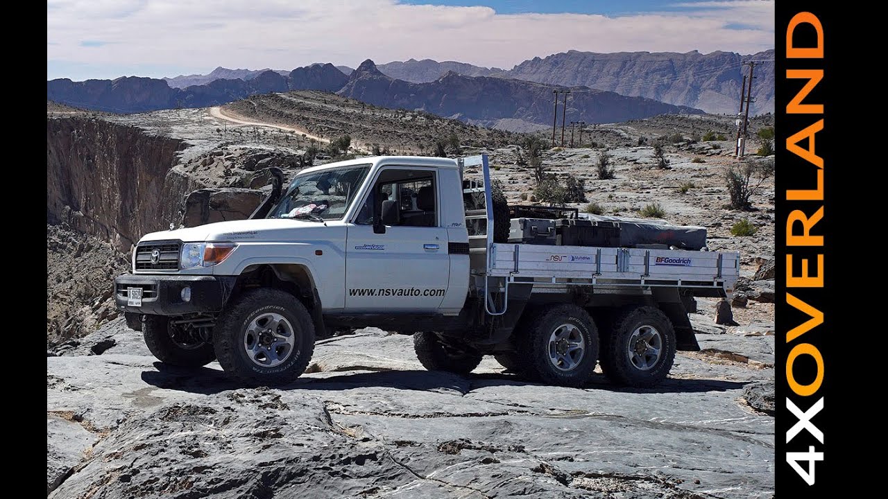 Toyota Land Cruiser 6x6. Spectacular. Dubai-Oman. Part-1