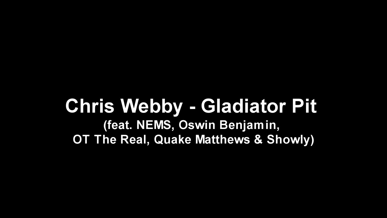 (INSTRUMENTAL) Chris Webby - Gladiator Pit