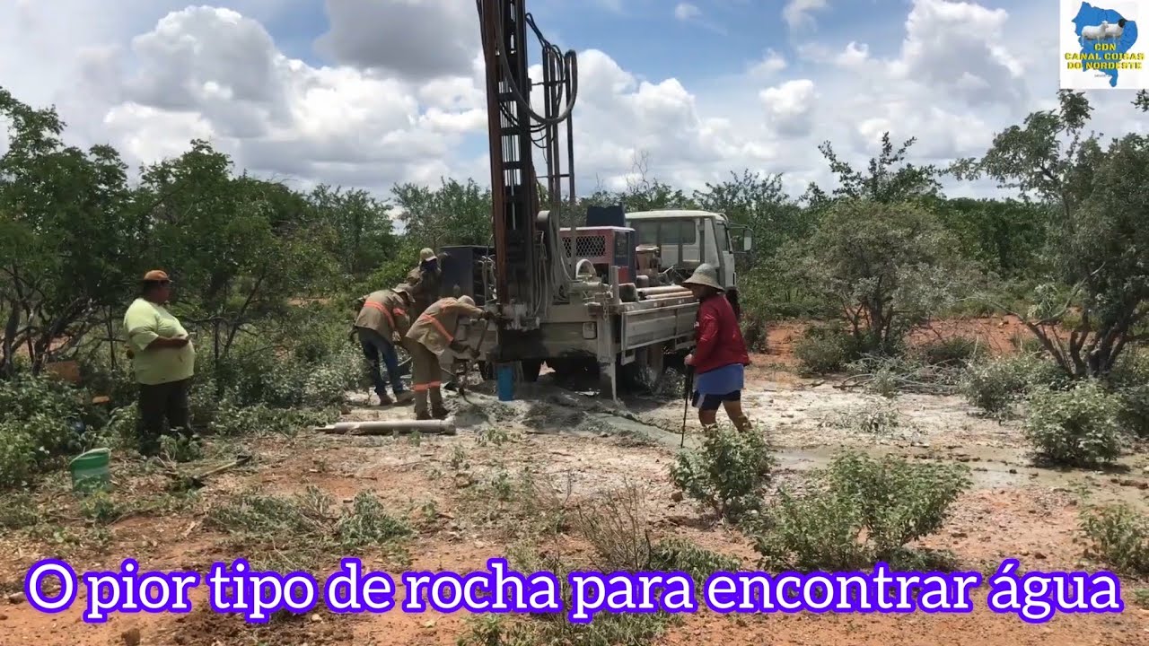 Vejam essa abertura do Poço Artesiano do amigo Messias da Macambira, Curaçá-BA.