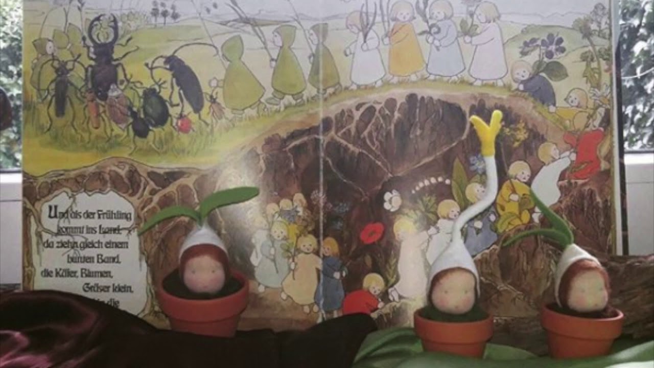 Mutter Erde lied | Waldorf Kindergarten Steinerschule | Frühling