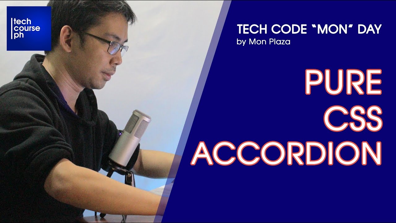 How to create a pure CSS Accordion