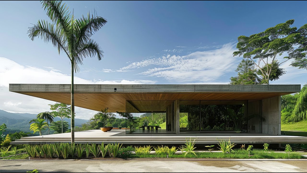Why Architects Love Single-Story Modern Concrete House Designs