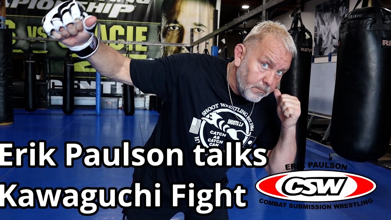 Erik Paulson talks Kawaguchi Fight