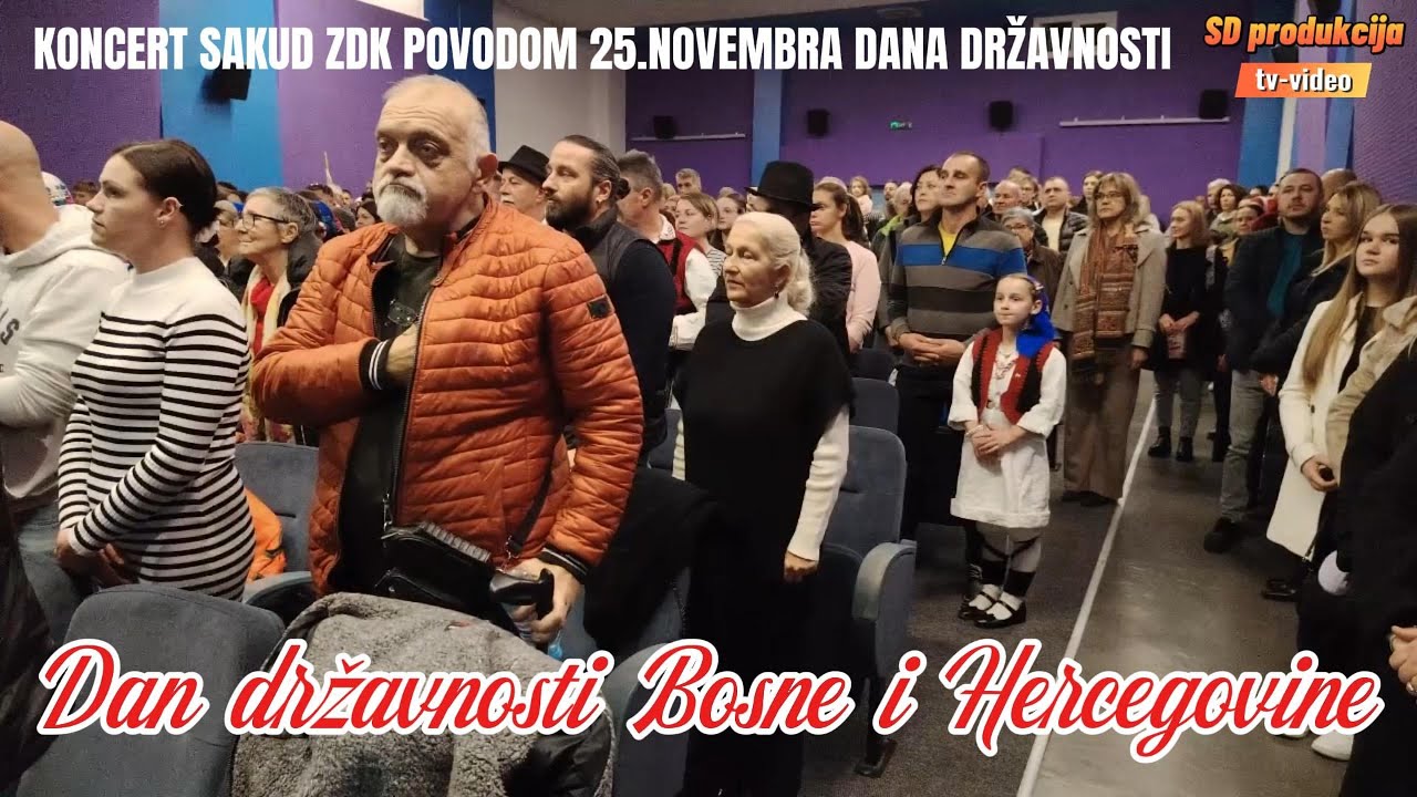 Dan državnosti u organizaciji  SAKUD-a ZDK organizovan u Maglaju,, #folklor #bosnaihercegovina