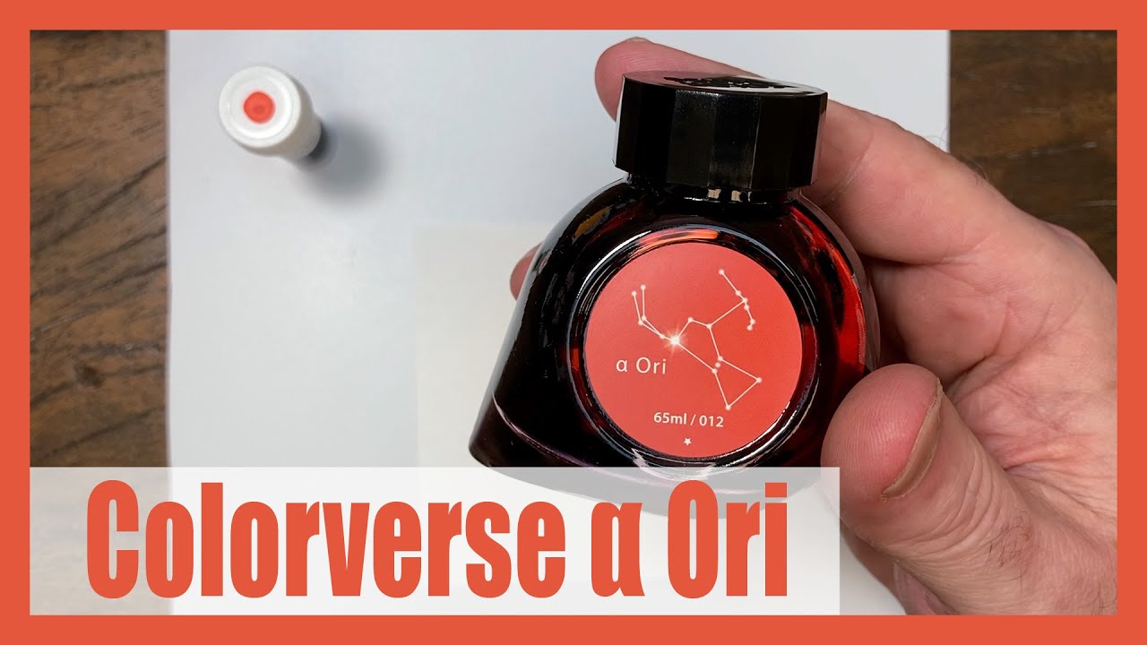 Colorverse Project 012 α Ori writing sample