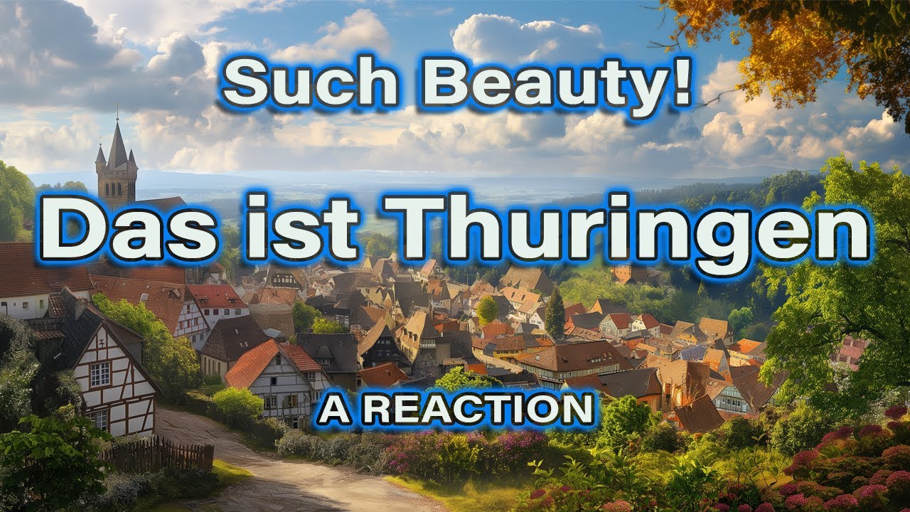 US American REACTS -  This is Thuringia / Das ist Thuringen
