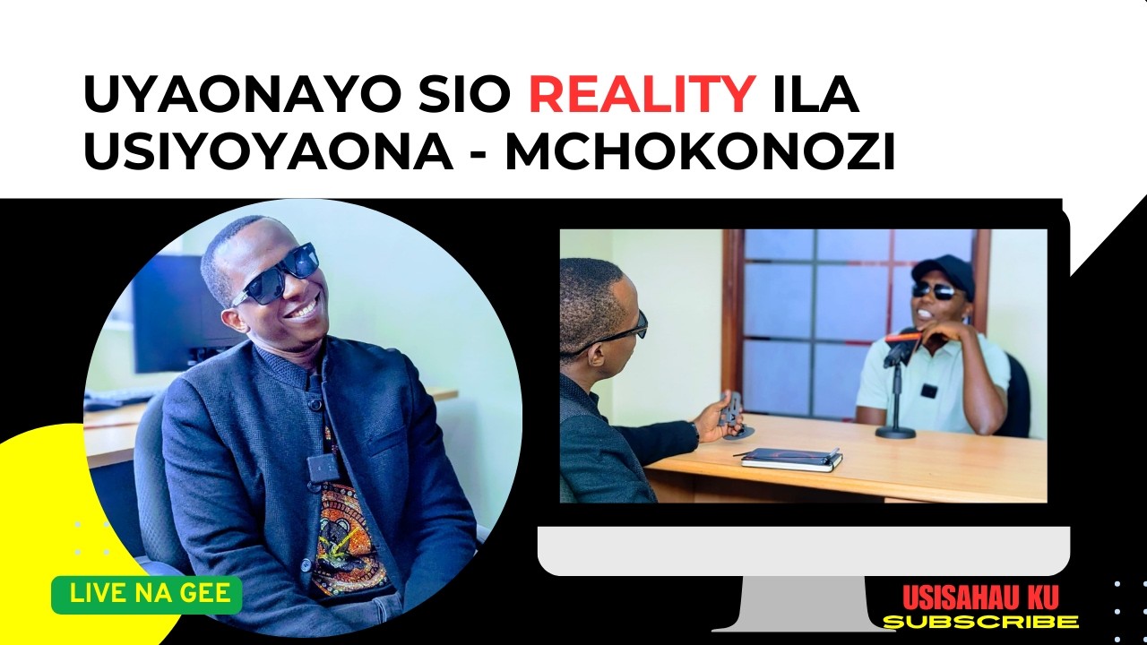 #LiveNaGee : SIO WACHAWI , NI WATAALAM ( AFTER INTERVIEW NA MCHOKONOZI)