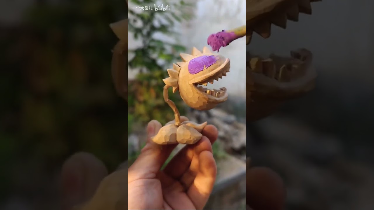 木雕大喷菇，但是咕噜噜
