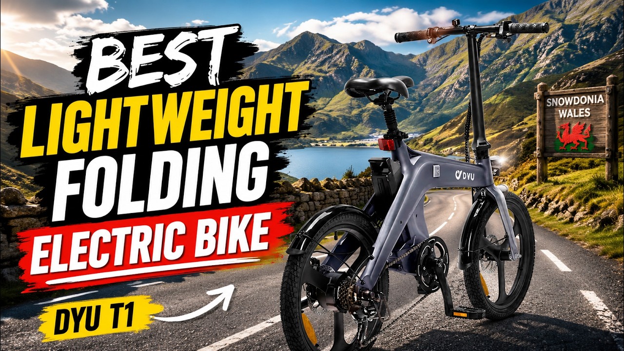 The Sleek Design Torque Assisted DYU T1 Electric Bike