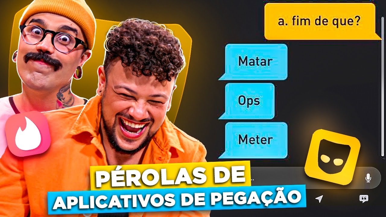 ANALISANDO AS MAIORES PÉROLAS DE APLICATIVO DE PEGAÇÃO | Diva Depressão