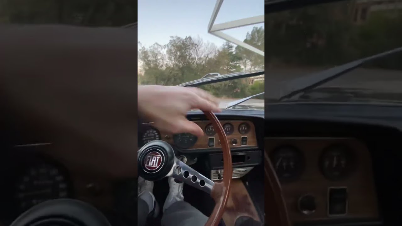 FIAT 124 SPORT COUP&Eacute; 1969 - ESSAI ROUTIER