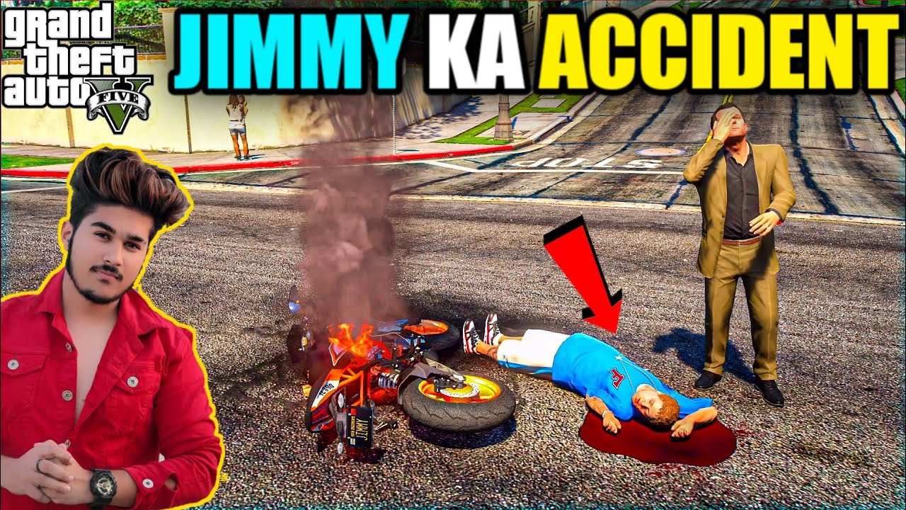 GTA 5: Боже мой! АВАРИЯ ДЖИММИ ПОШЛА В ИСТОРИИ, KTM RC 390 УНИЧТОЖИЛ 😭😭