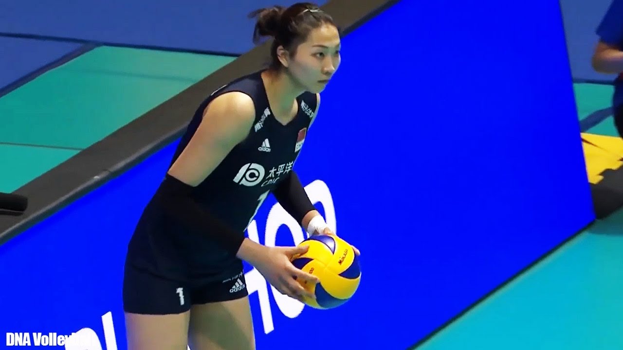 หยวน ซิน เยว่ vs อิตาลี เนชันส์ลีก 2019 Yuan Xinyue (袁心玥) vs italy volleyball nations league