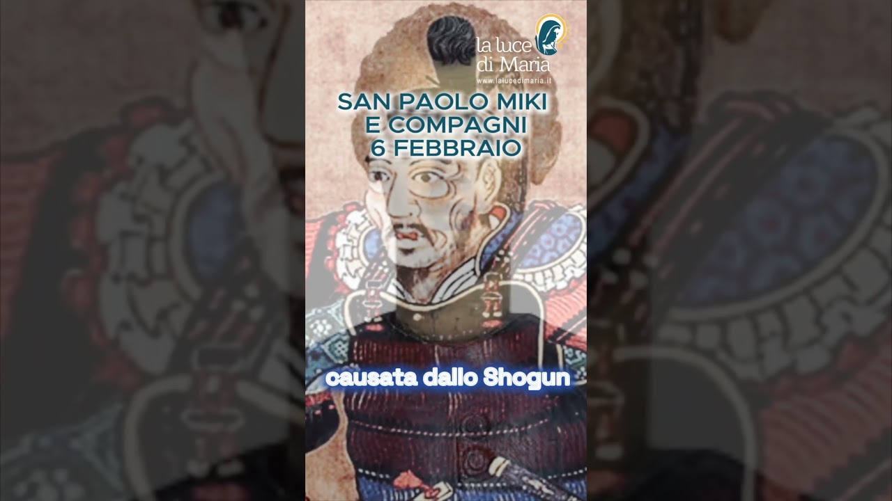 OGGI 6 FEBBRAIO &Egrave; LA #festa DI SAN PAOLO MIKI E COMPAGNI: TESTIMONI DELLA #fede IN GIAPPONE