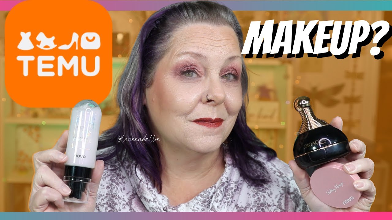 TEMU Makeup? I Wasn't Expecting This!! TRY ON and Honest Review!!