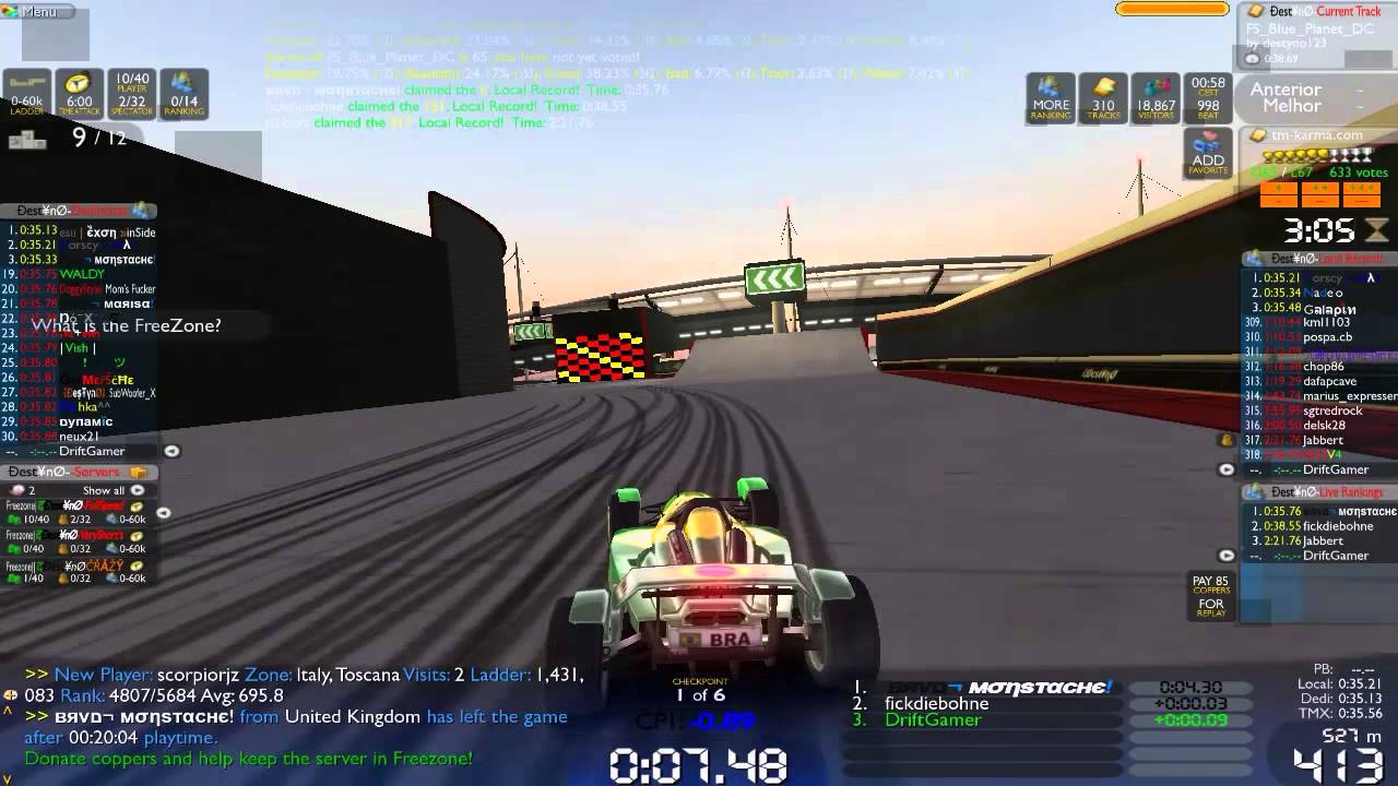 Track Mania Nations Forever Online