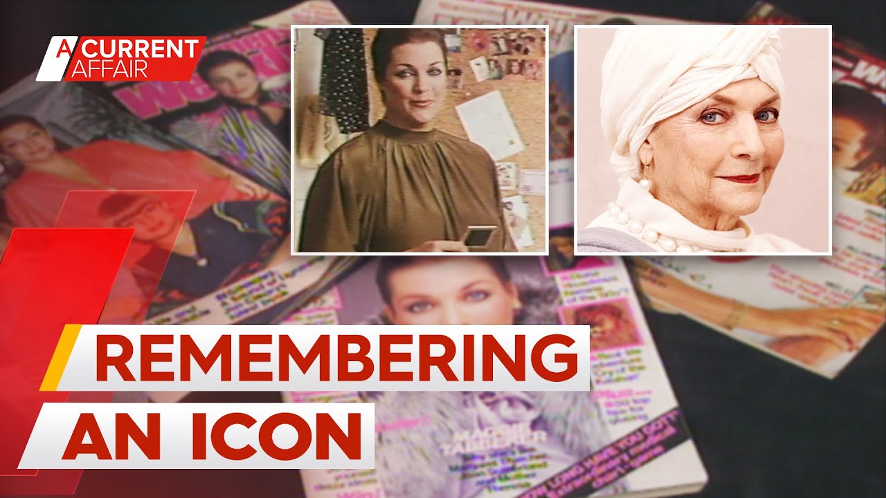 Industry mourns loss of multimedia and modelling icon Maggie Tabberer | A Current Affair