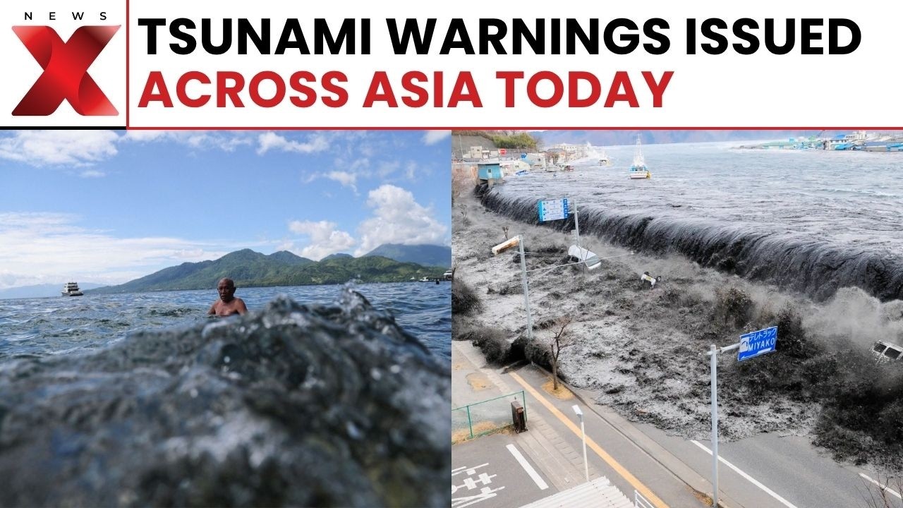 Tsunami Warnings Issued Across Asia After Powerful Earthquake Hits Philippines | Latest News | NewsX