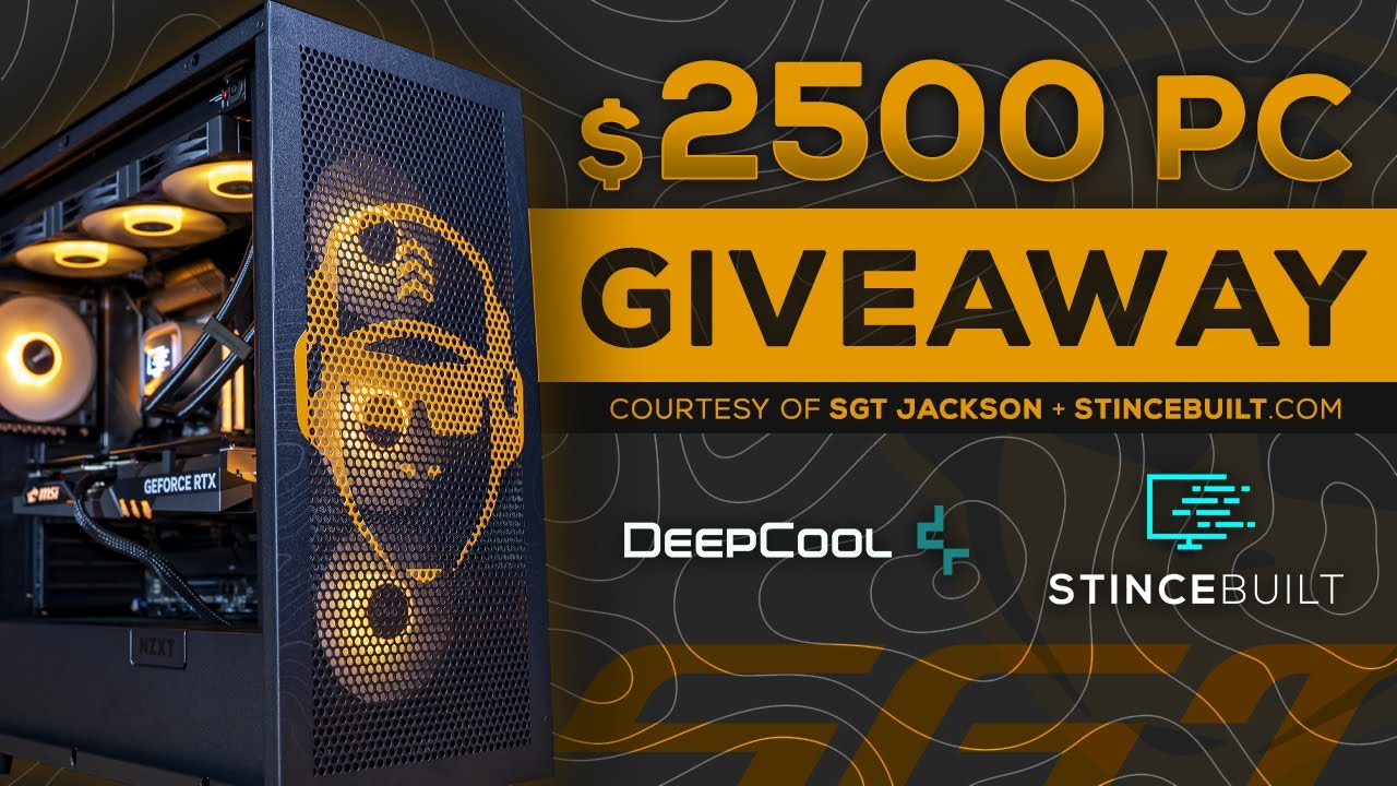 WIN THIS PC!!! GIVEAWAY! RTX 4070 + 13600K  @sgt_jackson1261