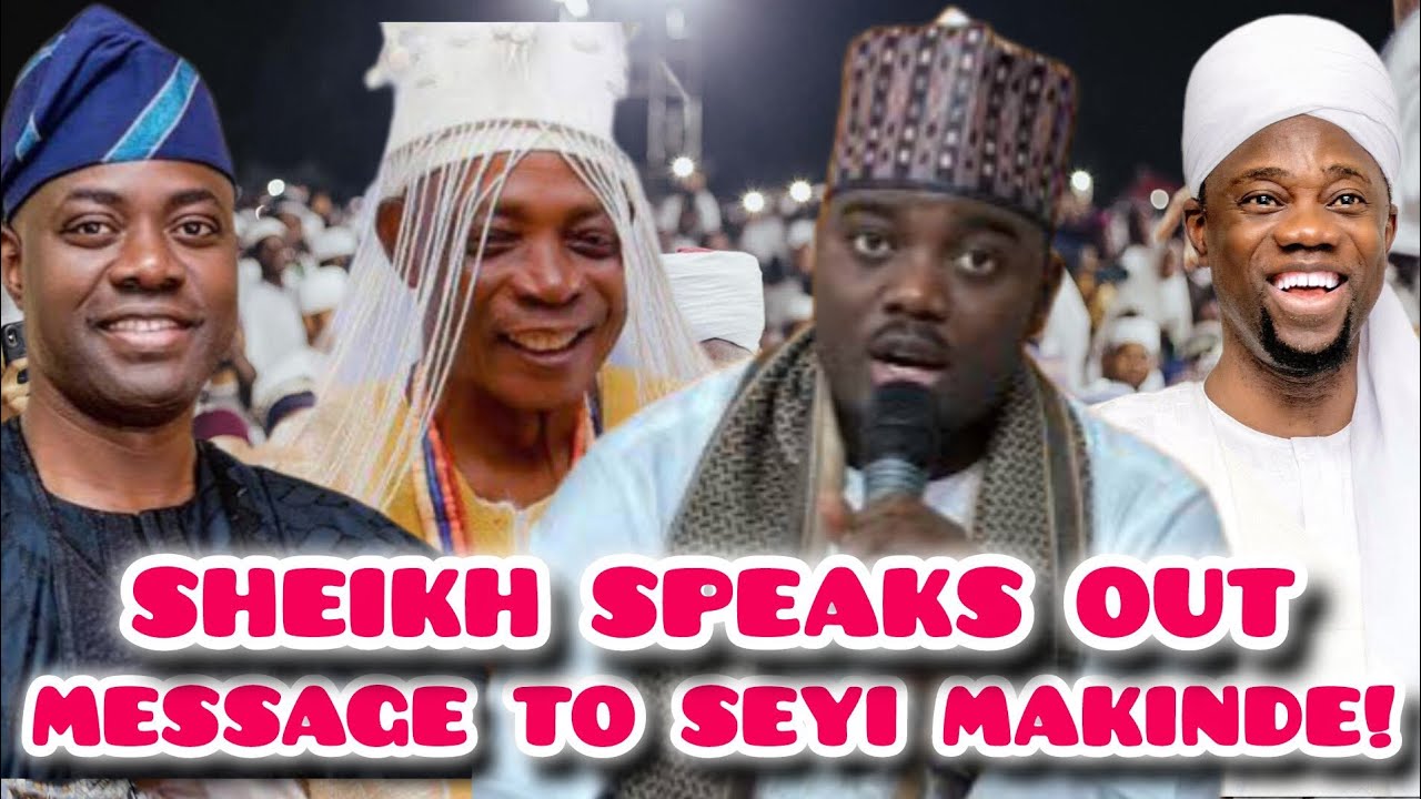 SHEIKH JAMIU AMIOLOHUN SENDS STRONG MESSAGE TO Gov. Seyi Makinde & Olubadan,  ⚠️ Powerful Warning!