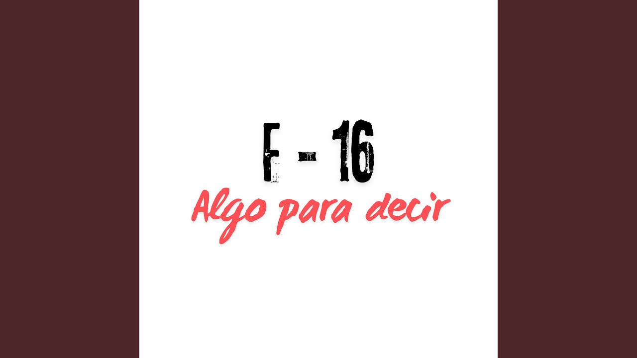 algo para decir