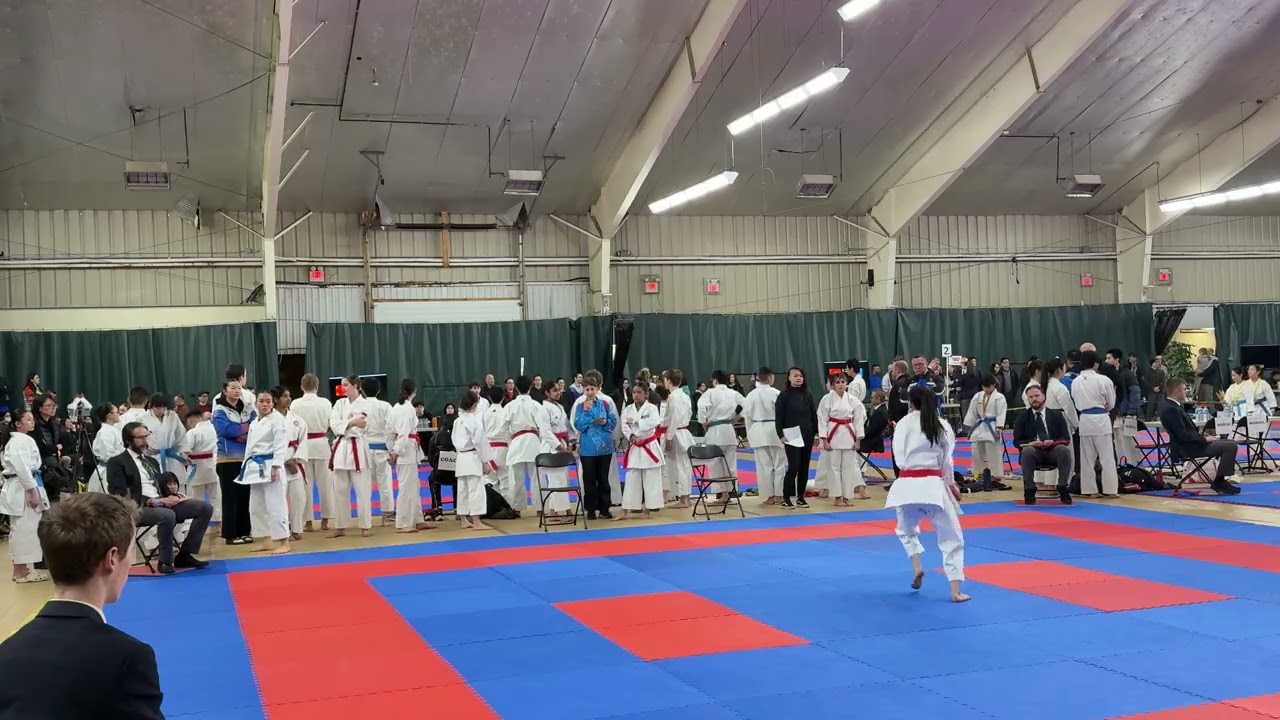 Steveston 12-15 WKF female kata 1