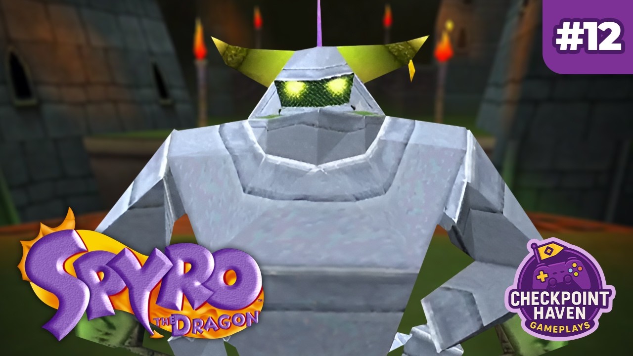 Spyro the Dragon (PS1) | Parte 12 - Vuelo Salvaje y Cabeza de Metal | Gameplay sin comentarios
