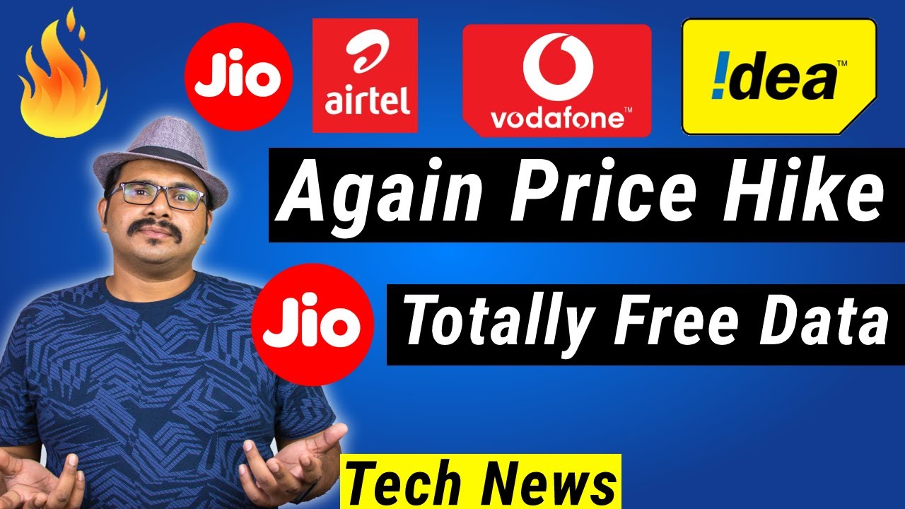 Jio Airtel Vodafone Idea 2X Price Hike again, Vodafone Idea Double Data, BSNL New Plan, 5G satellite